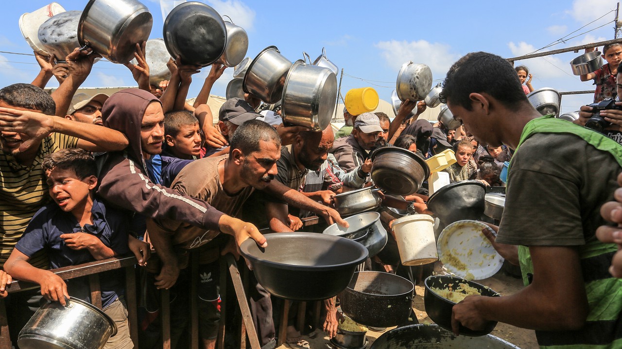 Piąta faza głodu w Gazie. Pół miliona osób w skrajnych warunkach. "Czas na debaty i wahania minął"