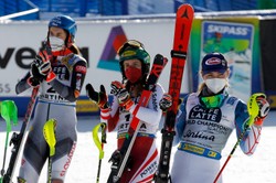 Alpejskie MŚ: Zwycięstwo Liensberger w slalomie, kolejny medal Shiffrin