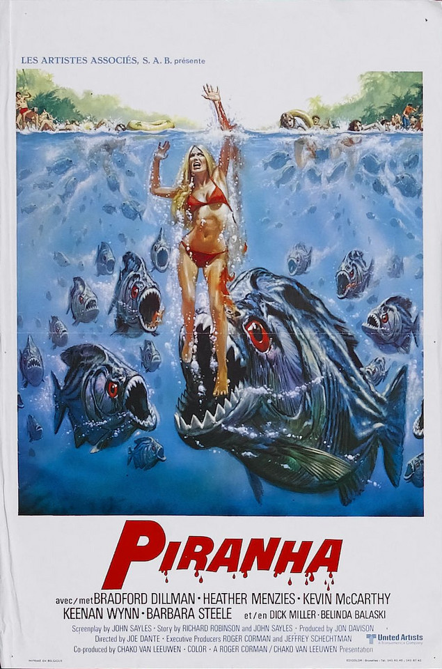 "Pirania", reż. Joe Dante, 1978 r.