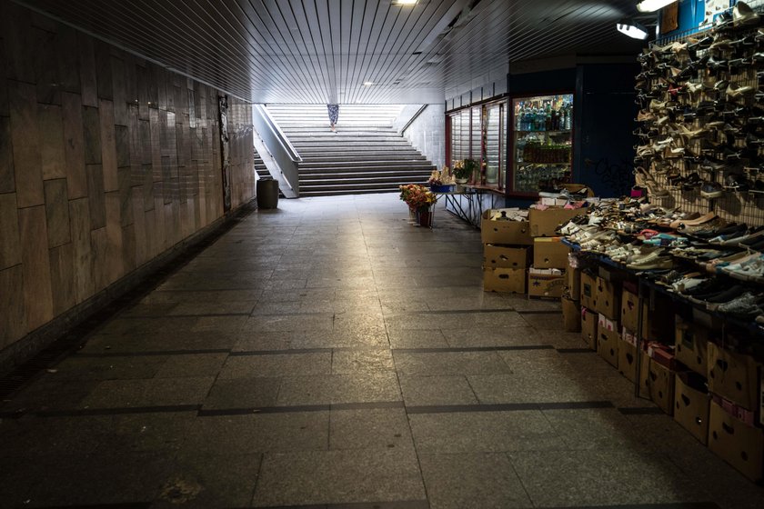 Przejście podziemne pod Jubilatem w Krakowie