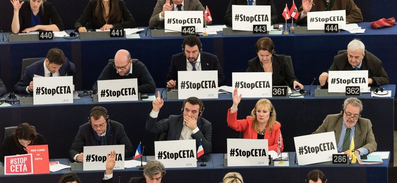 Umowa CETA przyjęta. Burzliwa dyskusja w Parlamencie Europejskim. Wszystkie za i przeciw