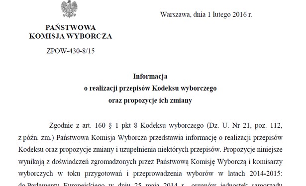 Likwidacja ciszy wyborczej? PKW publikuje propozycje zmian