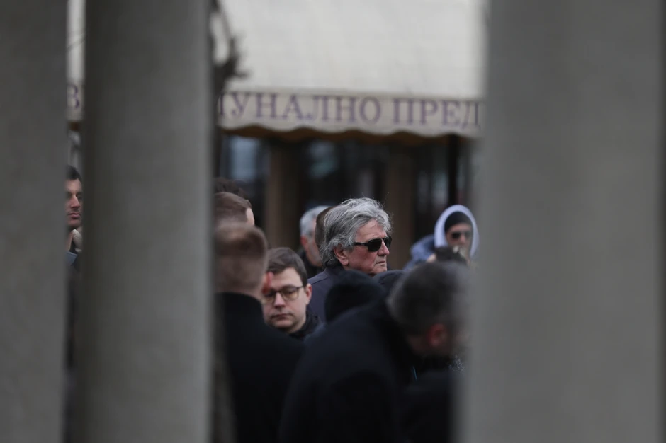 Sahrana Aleksandre Goncić