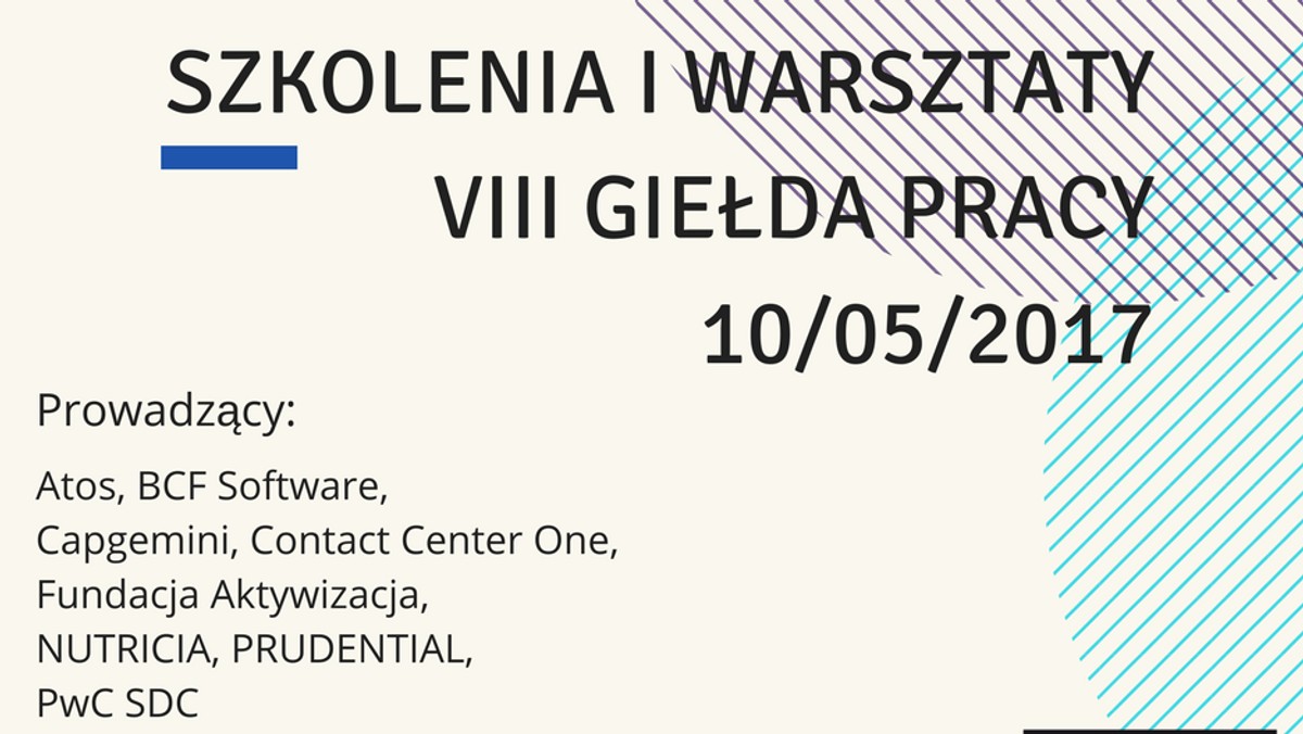 Giełda Pracy rozpocznie się w środę, 10 maja. Wydarzenie potrwa od godz. 10.00 do 17.00 w siedzibie Uniwersytetu Opolskiego przy ul. Oleskiej 48 oraz w sąsiednim Studenckim Centrum Kultury.