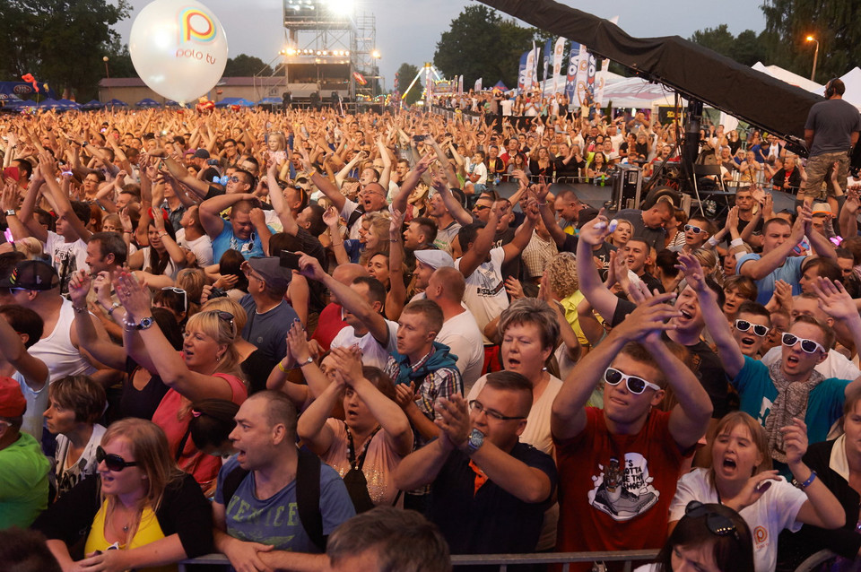 20. Ogólnopolski Festiwal Muzyki Tanecznej w Ostródzie: publiczność pierwszego dnia imprezy