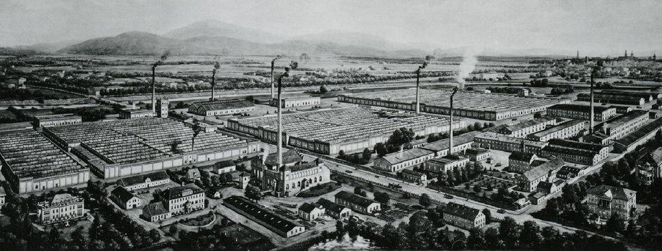 Zakłady Fränkla około 1930 roku
