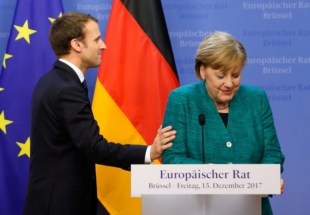 Angela Merkel, Emmanuel Macron