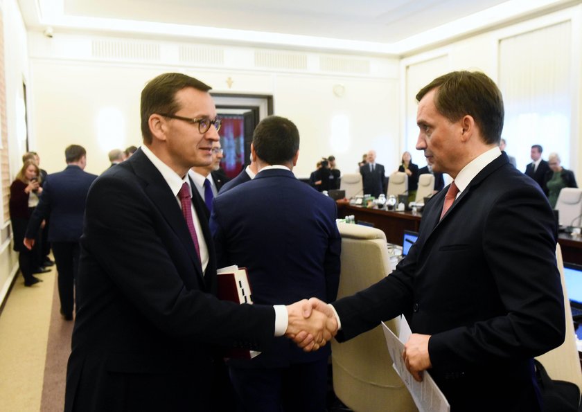 Mateusz Morawiecki i Zbigniew Ziobro