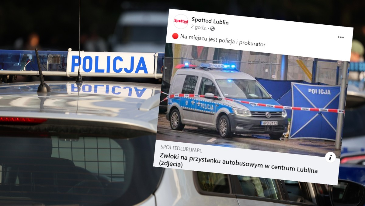 Dramat w centrum Lublina. Mężczyzna zmarł na przystanku autobusowym