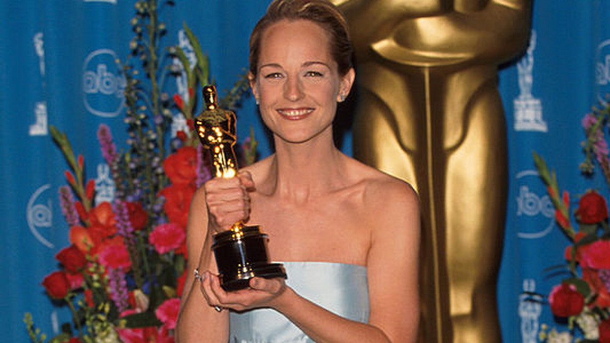 Helen Hunt z pamiątkowym Oscarem