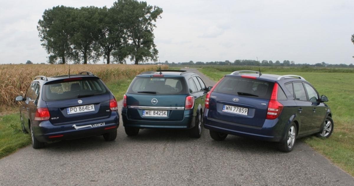 Używane kombi Opel, Volkswagen czy Kia?