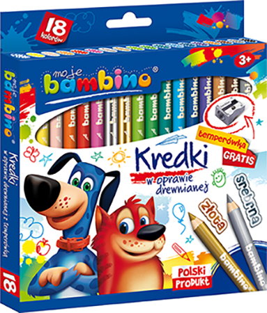 Kredki bambino. Fot. Bambino