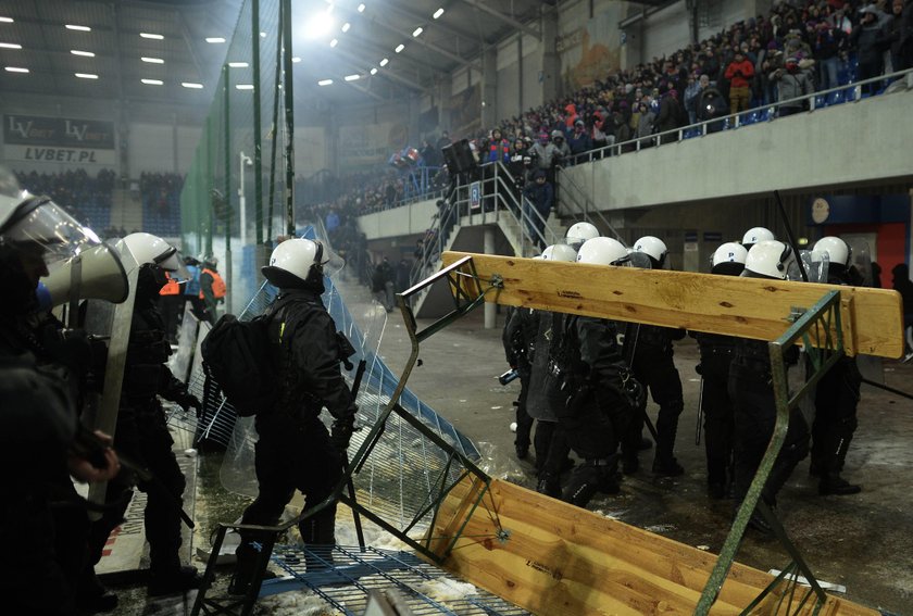 Pilka nozna. Ekstraklasa. Piast Gliwice - Gornik Zabrze. 03.03.2018