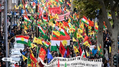 Kolonia: Masowy protest przeciwko tureckiej ofensywie w Syrii. Około 10 tys. uczestników