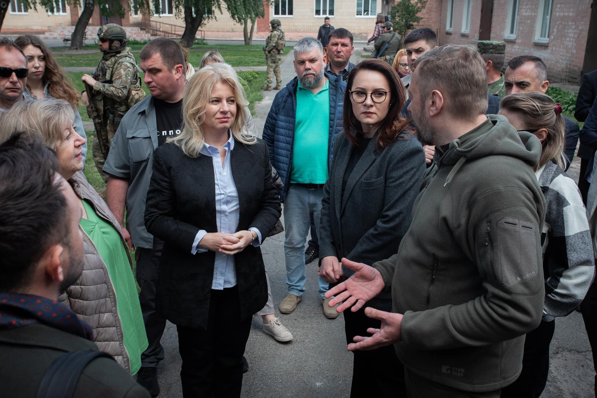 Prezidentka Zuzana Čaputová navštívila ukrajinskú Černihivskú oblasť.