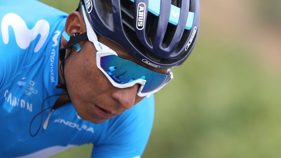 Nairo Quintana podczas wyścigu Vuelta a Espana, 13 września 2019