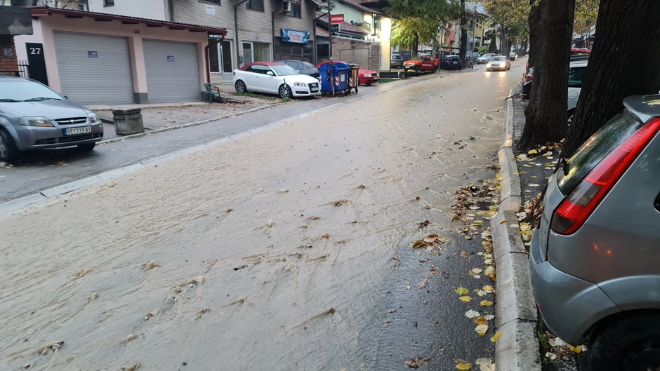 Ulica Marije Mage Magazinović jutros