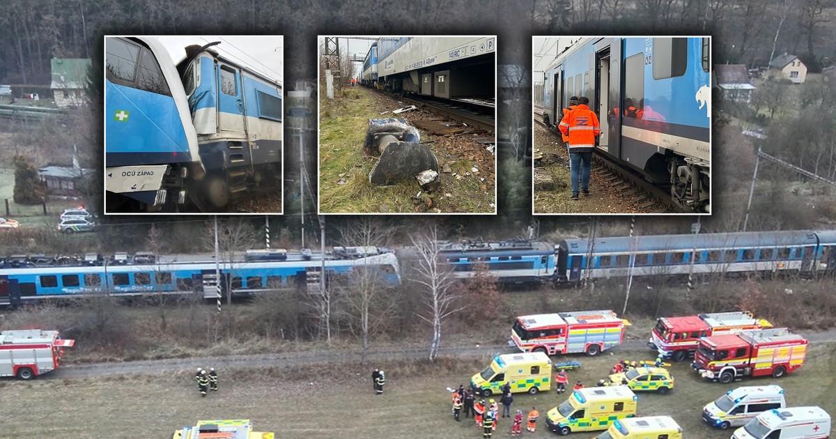 Katastrofa kolejowa w Czechach. Dziesiątki osób rannych