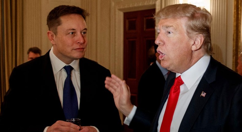 Donald Trump on Tuesday escalated his feud with Elon Musk in a series of Truth Social posts belittling the billionaire.