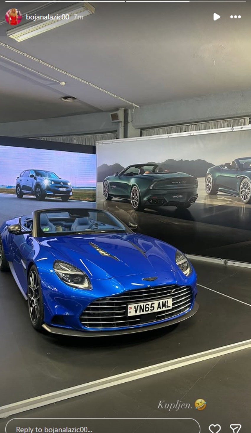 Bojana kupila novi automobil