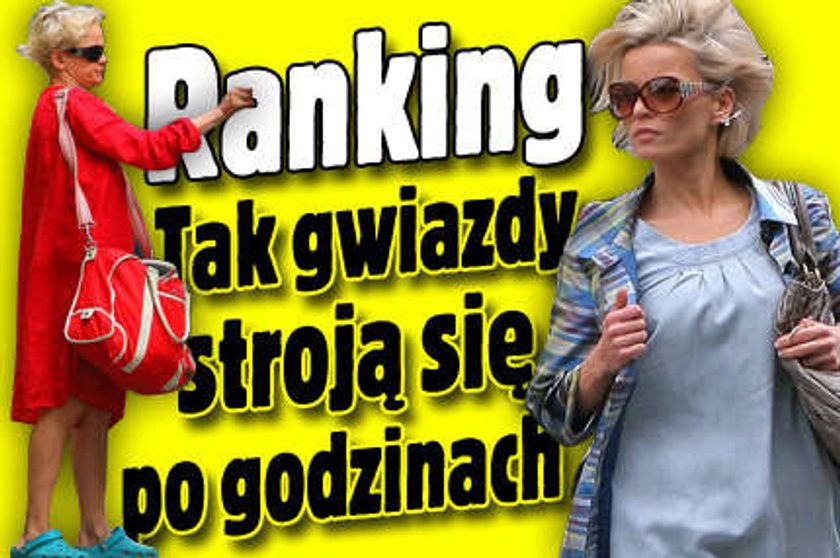 Ranking. Tak gwiazdy stroją się po godzinach