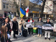 Demonstracja solidarności z Ukrainą w Kielcach