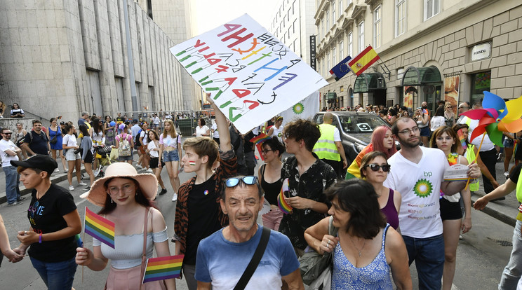 2019-es Budapest Pride /Fotó: MTI/Szigetváry Zsolt