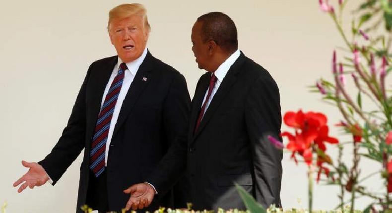 United States President Donald Trump to receive President Uhuru Kenyatta at White House