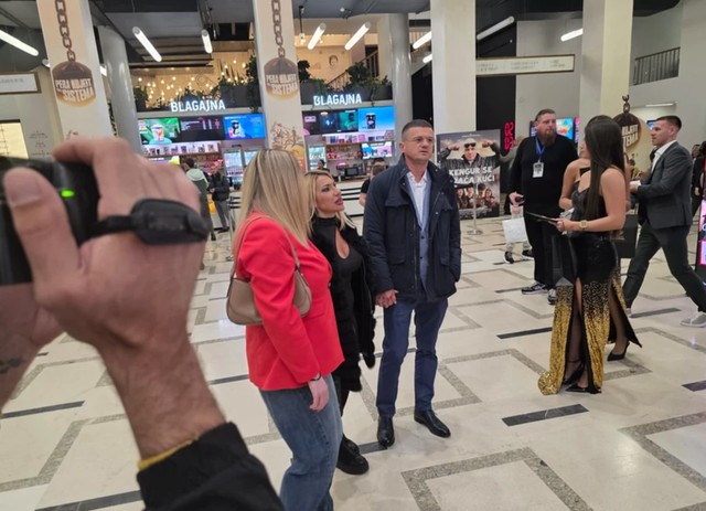 Jovana i Tigar stigli na koncert Katarine Grujić
