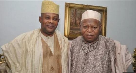 James Faleke (Left) and late Prince Abubakar Audu (Right) were on the same governorship ticket in 2015 (The Nation)