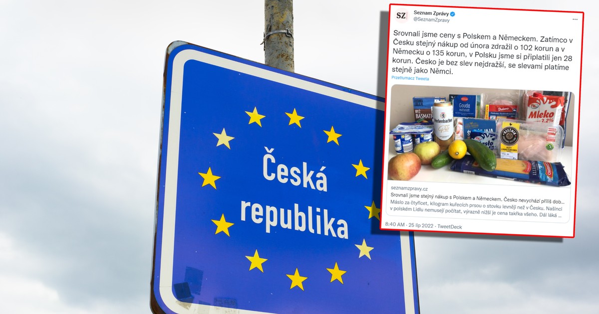 Český novinář přijel do Polska nakupovat.  Porovnal ceny se svou zemí