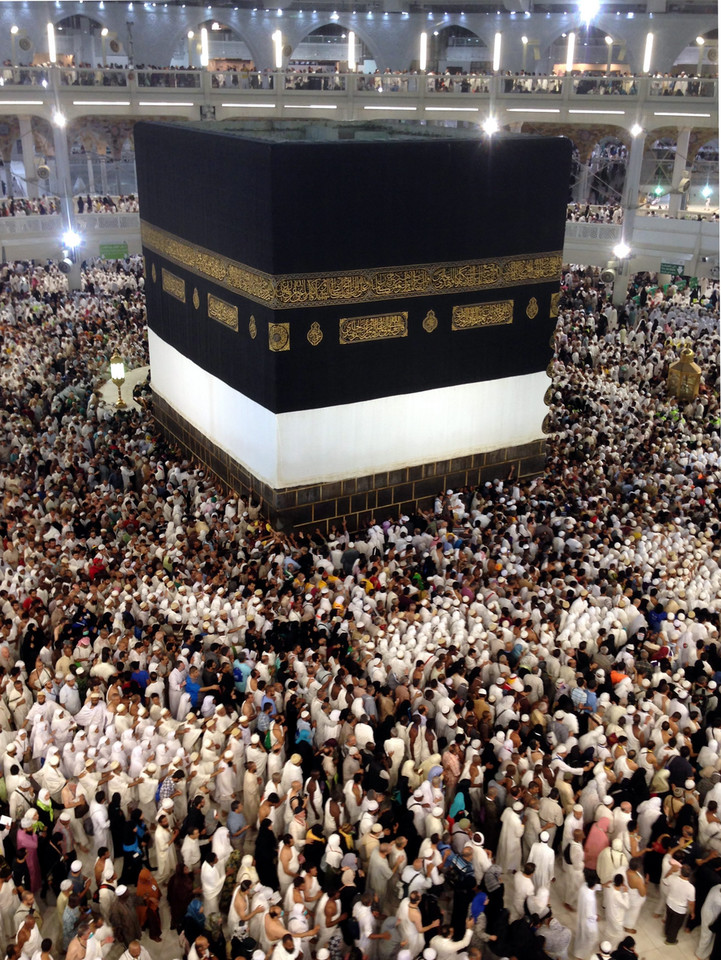 SAUDI ARABIA HAJJ 2015 (The Kaaba at Masjid al-Haram Mosque)