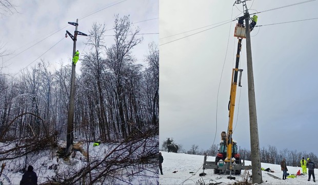 Radnici EDS na terenu