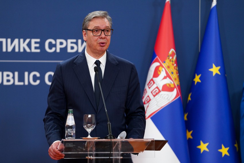Predsednik Srbije Aleksandar Vučić