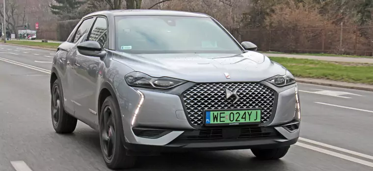 DS 3 Crossback E-tense - elektryk idealny do miasta