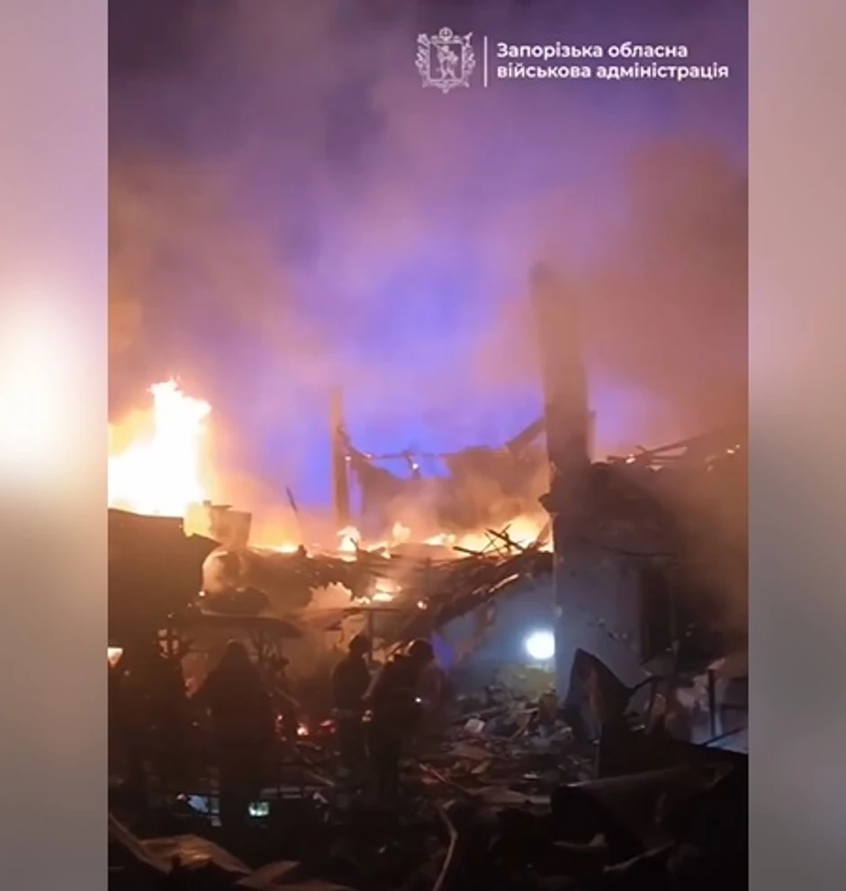 Ruski napad na Zaporožje