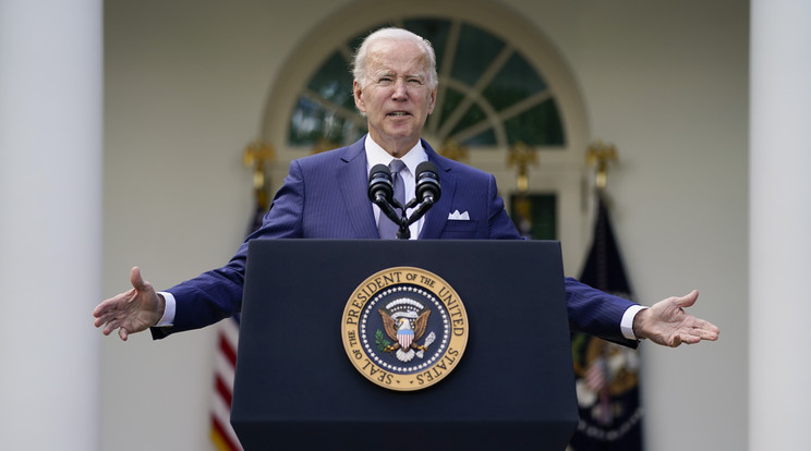 Biden újabbal gyarapította legendás elszólásainak sorát/ Fotó: MTI/AP/Evan Vucci