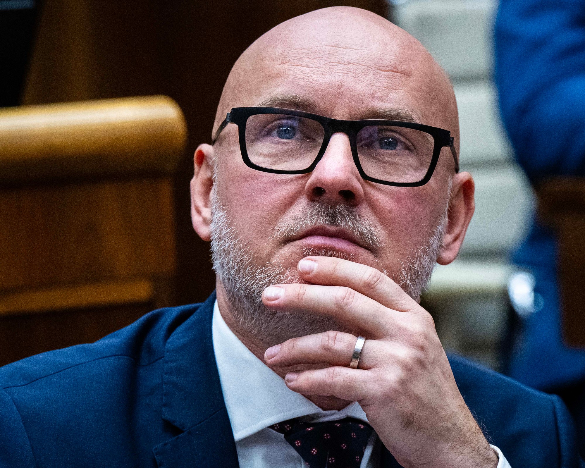 Opozičný poslanec Národnej rady (NR) SR Branislav Gröhling.