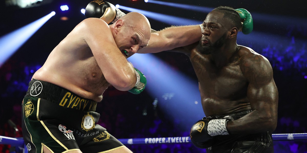 boks walka furyego  joshua zamiast wilder fury iii sport
