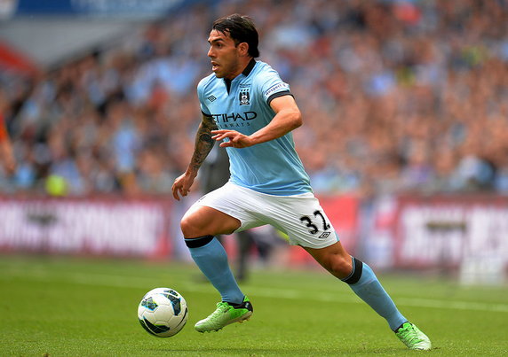 Carlos Tevez (w Manchesterze City)