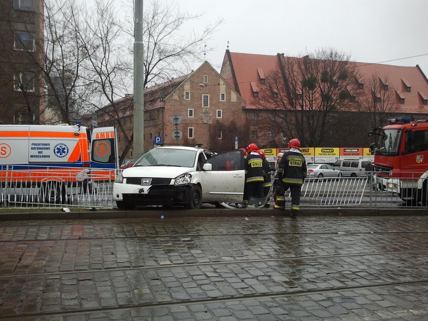 Wypadek na Nowym Świecie we Wrocławiu