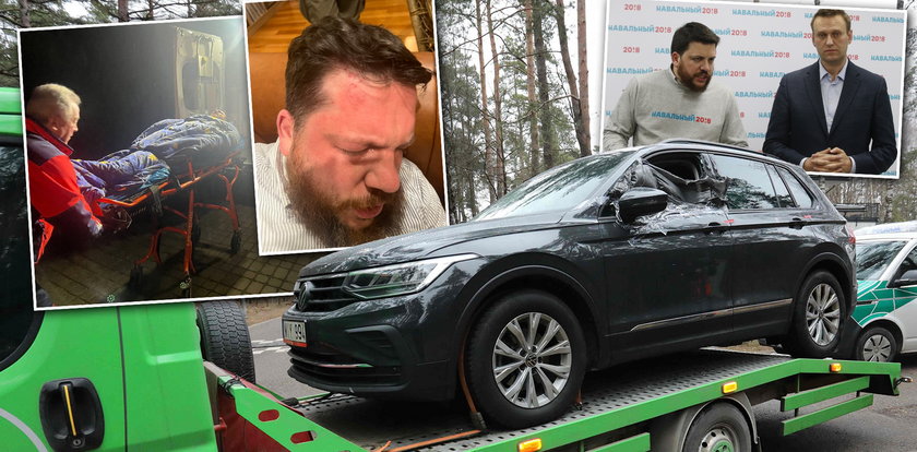 Bestialski atak na współpracownika Nawalnego. Pokazano szokujące zdjęcia