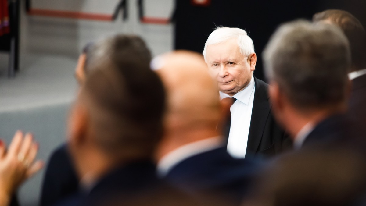 Prezes PiS Jarosław Kaczyński