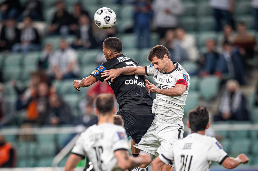 Pilka nozna. Superpuchar. Legia Warszawa - Cracovia. 09.10.2020