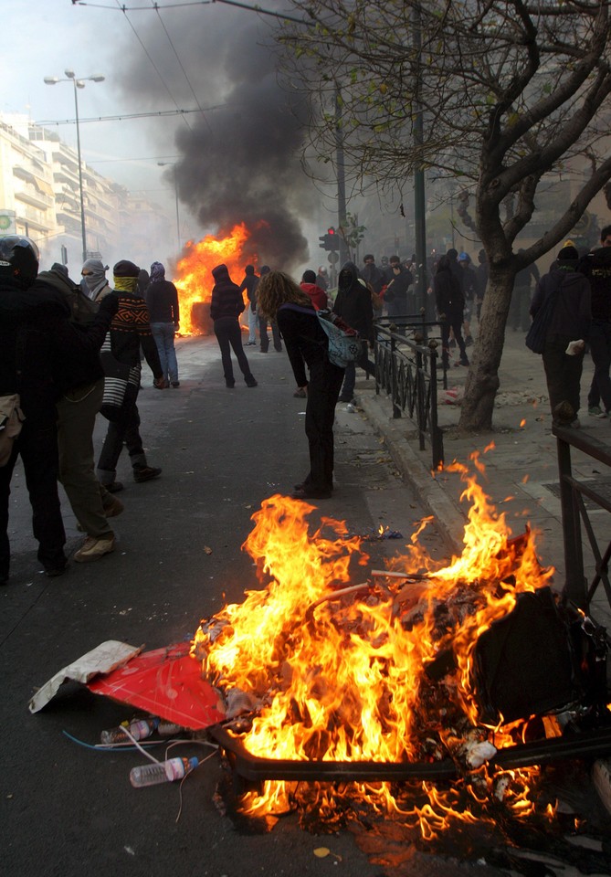 GREECE PROTEST