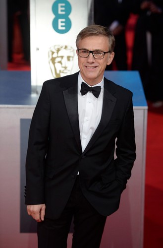 Christoph Waltz na gali BAFTA 2014