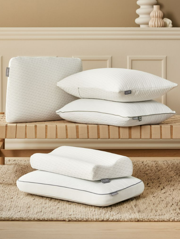 A memóriahabos párnák csökkenthetik a nyak- és vállfájdalmakat - Memory habszivacs párna 30x50x10/7 WELLPUR KVINA fehér, 7150 Ft /db