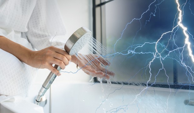 Tuširanje tokom grmljavine je opasna aktivnost