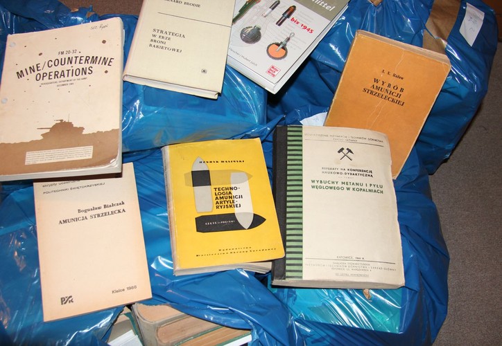 Materiały znalezione przy Brunonie K.