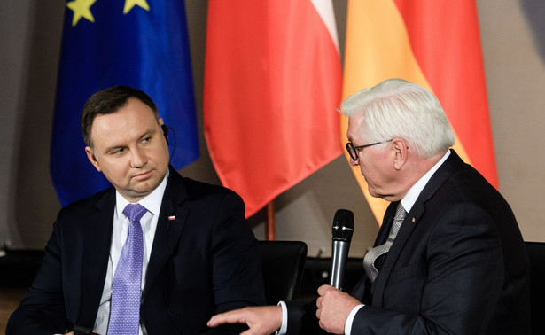 prezydent Andrzej Duda i prezydent Frank Walter Steinmeier